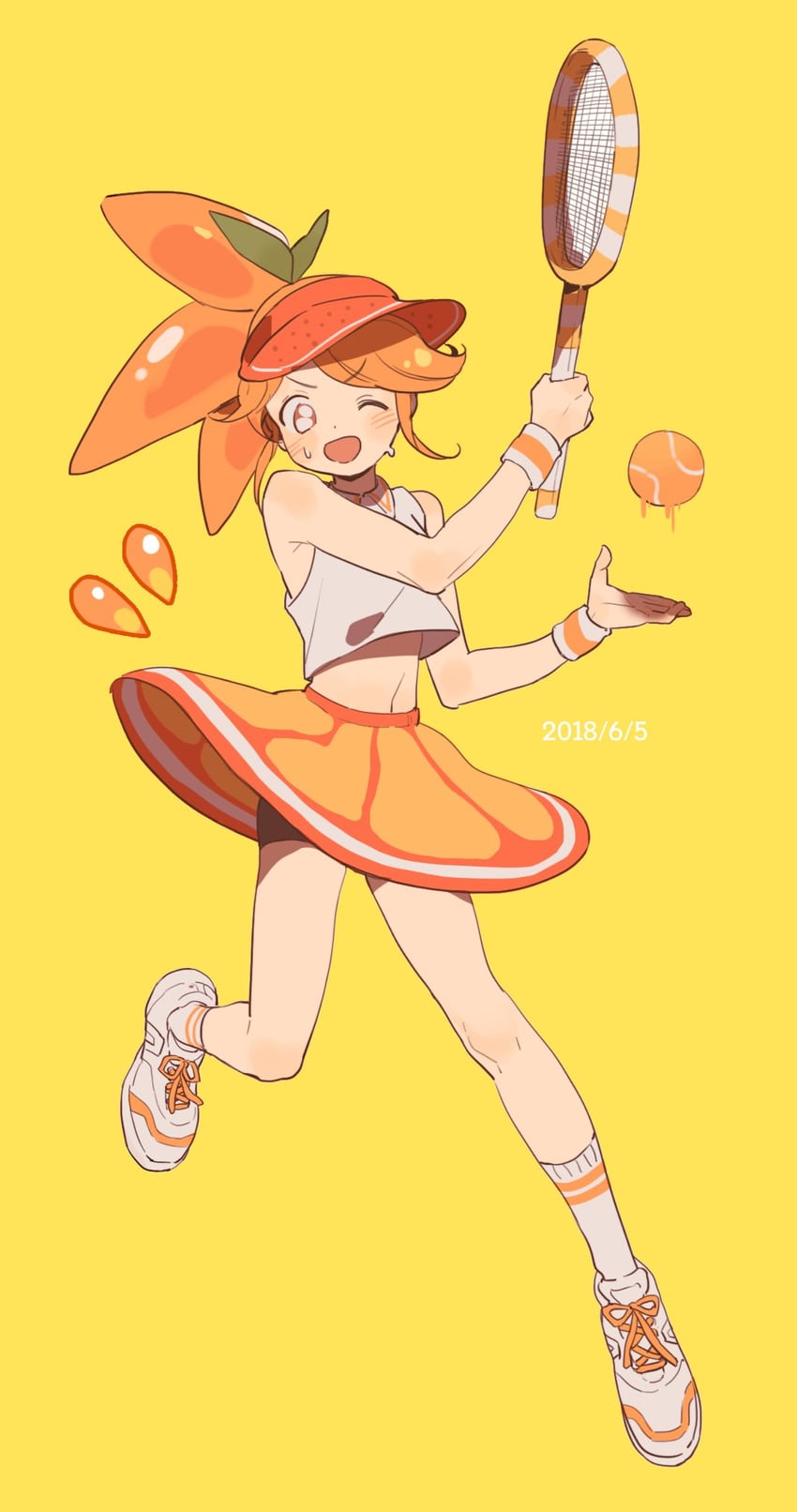 orange cookie (cookie run) drawn by asphyxia17