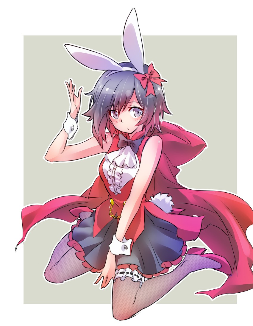 ruby rose (rwby) drawn by iesupa