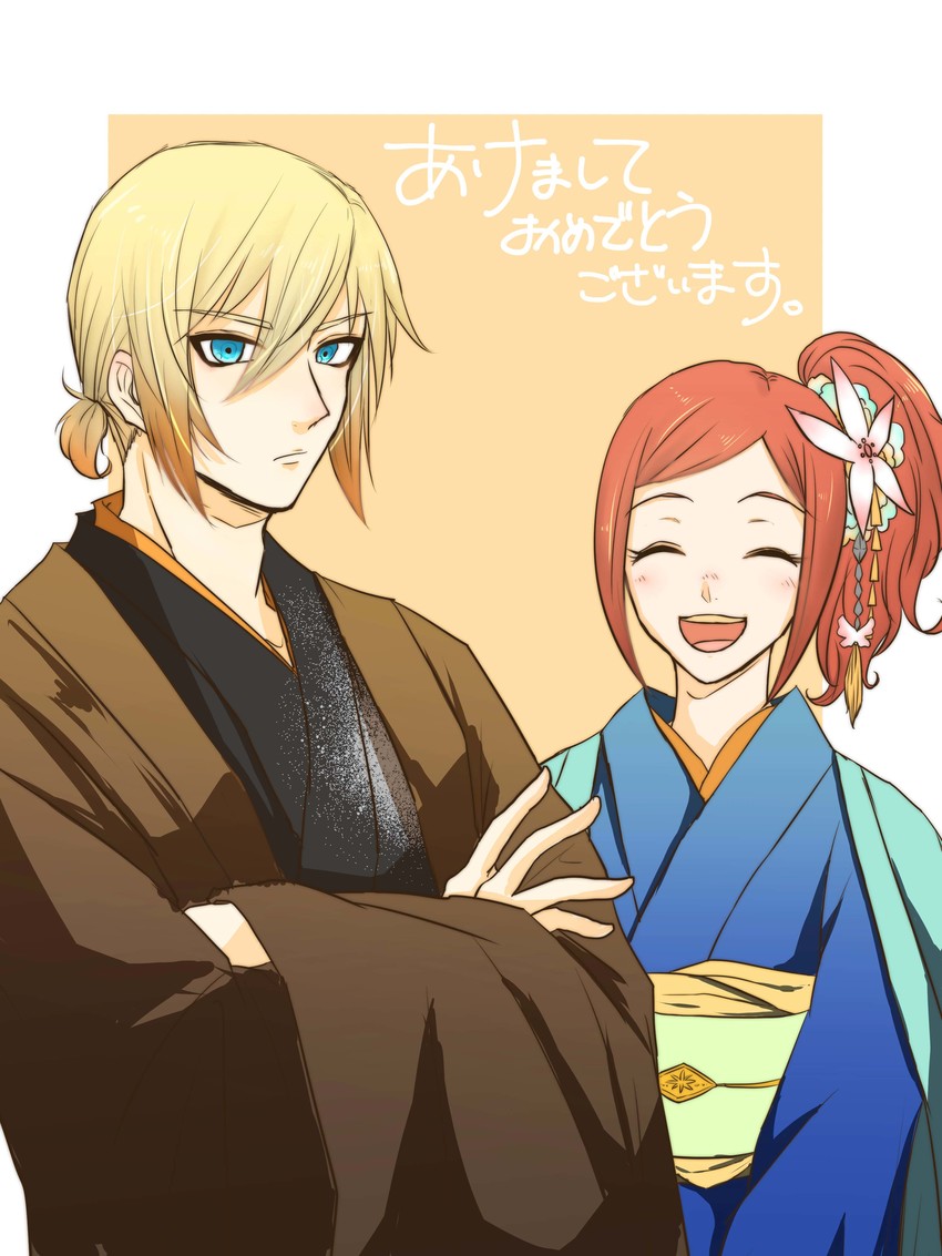eizen and eleanor hume (tales of and 1 more) drawn by zi_ti_kk