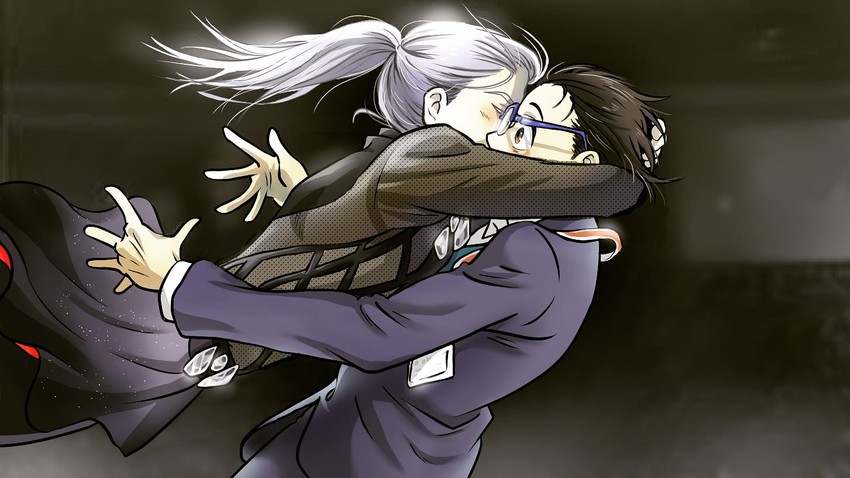 katsuki yuuri and viktor nikiforov (yuri!!! on ice) drawn by a_a_wei