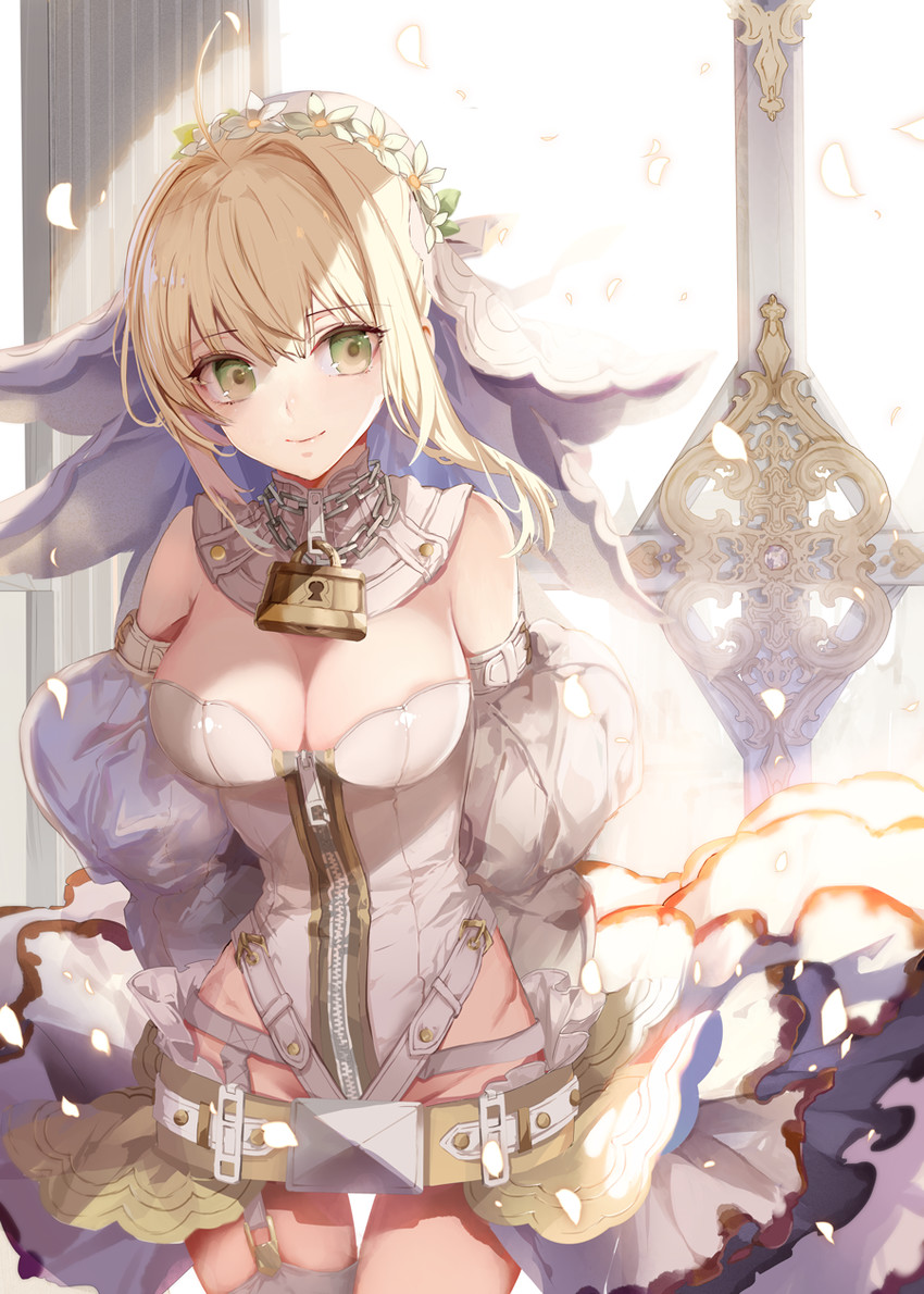 nero claudius (fate and 2 more) drawn by yukisame