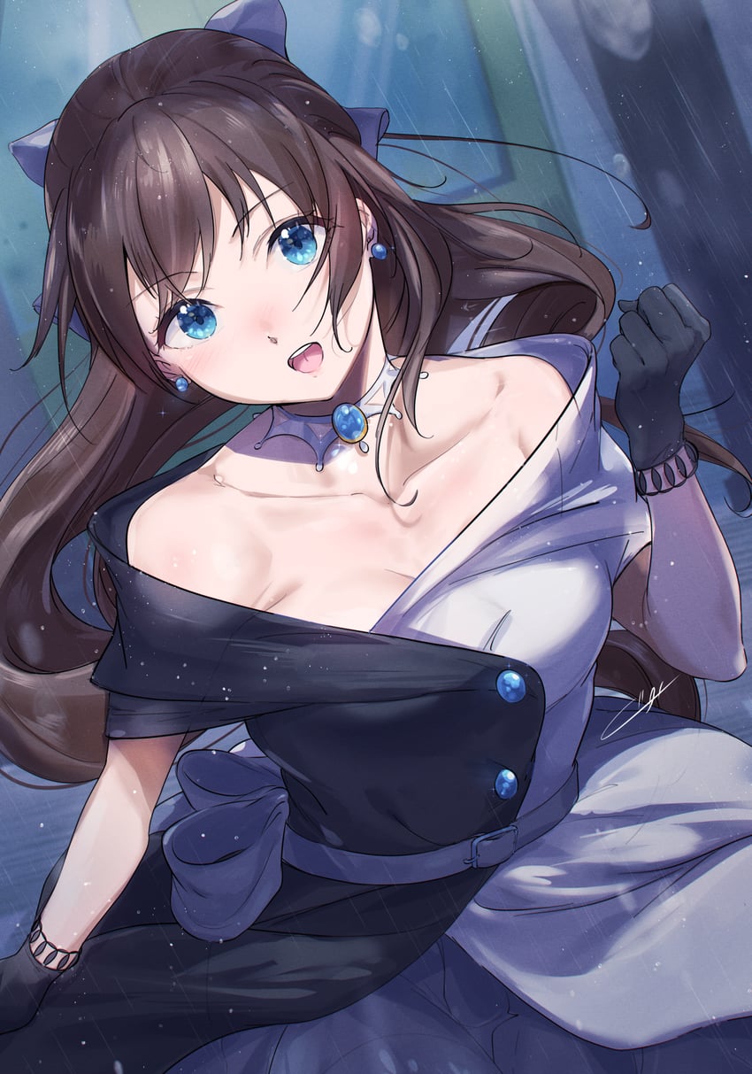 osaka shizuku (love live! and 1 more) drawn by kuzia_(atarayo)