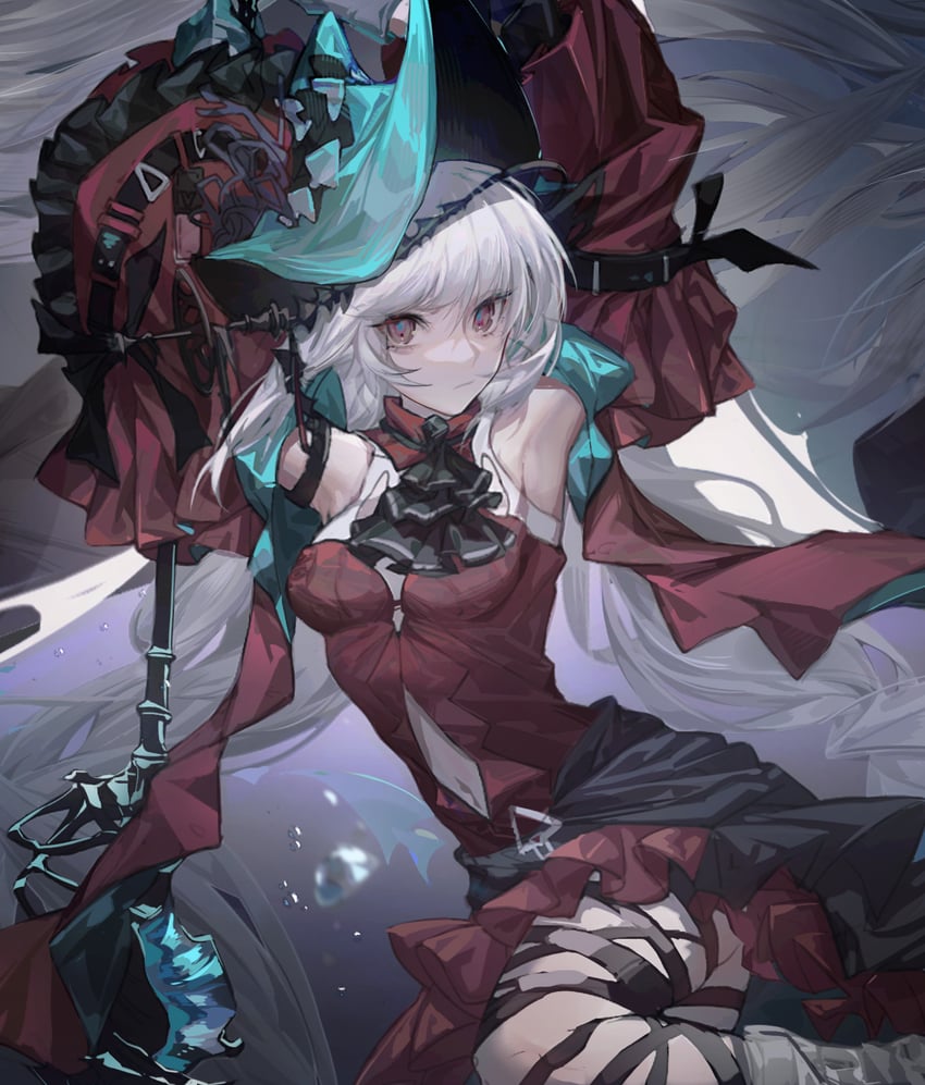skadi and skadi the corrupting heart (arknights) drawn by mrilsweet
