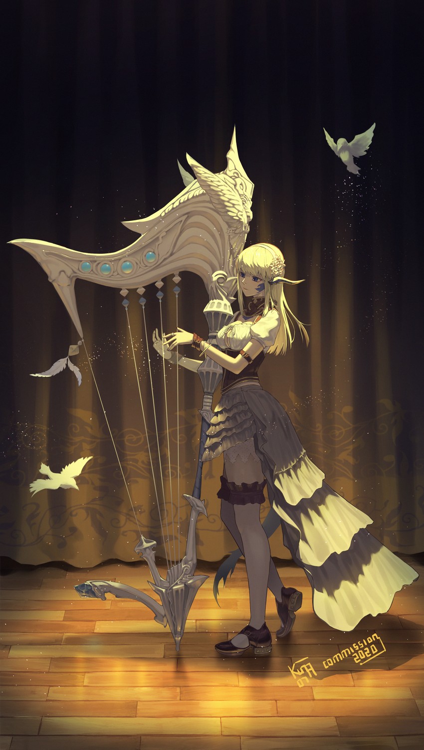 warrior of light (final fantasy and 1 more) drawn by koharu1807