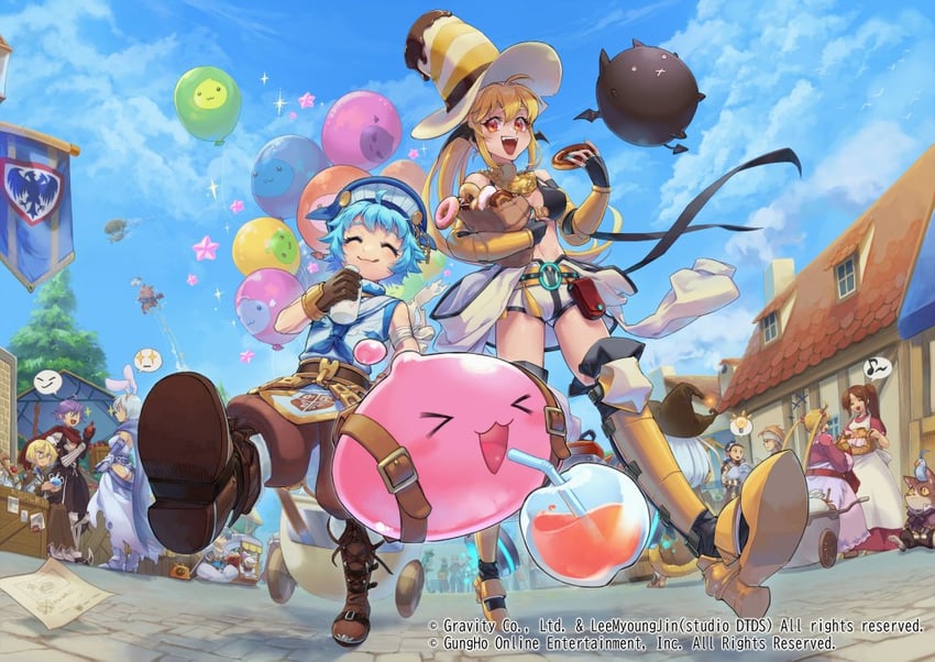 arch bishop, poring, high wizard, assassin cross, whitesmith, and 13 more (ragnarok online and 1 more) drawn by eric_flay