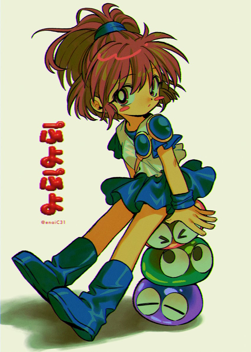 arle nadja and puyo (puyopuyo and 1 more) drawn by menma_(enaic31)