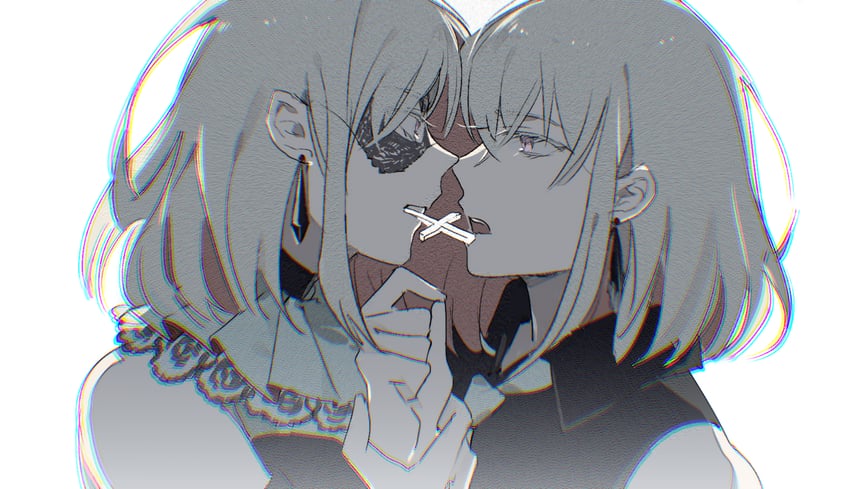 misumi uika and doloris (bang dream! and 1 more) drawn by reiboubyou