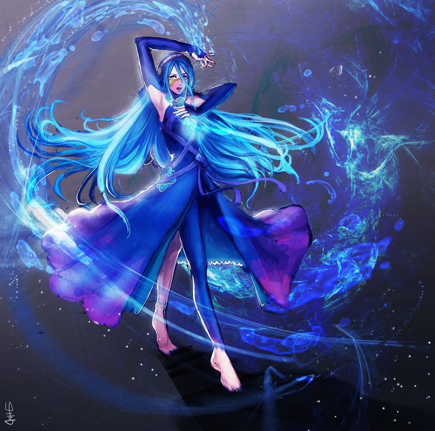 azura (fire emblem and 1 more) drawn by kara_namako