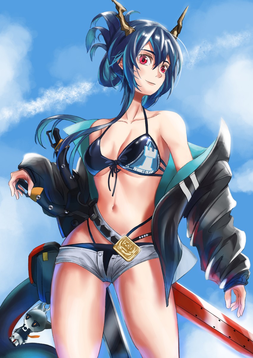 ch'en and ch'en the holungday (arknights) drawn by gelibo