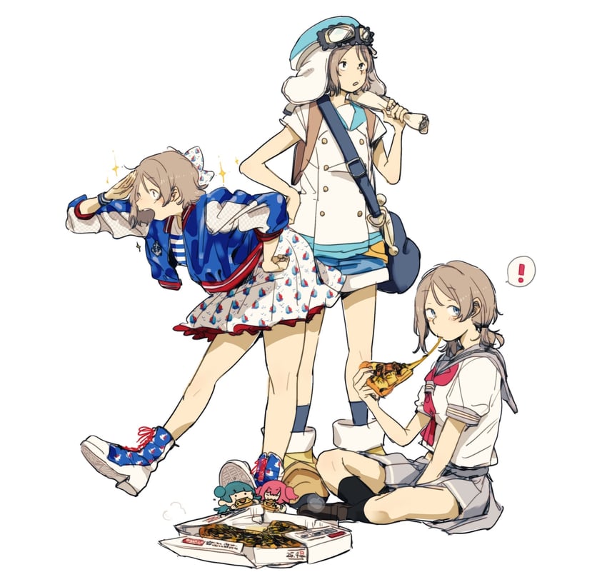 watanabe you, tsushima yoshiko, kurosawa ruby, and you (love live! and 2 more) drawn by 524ryo