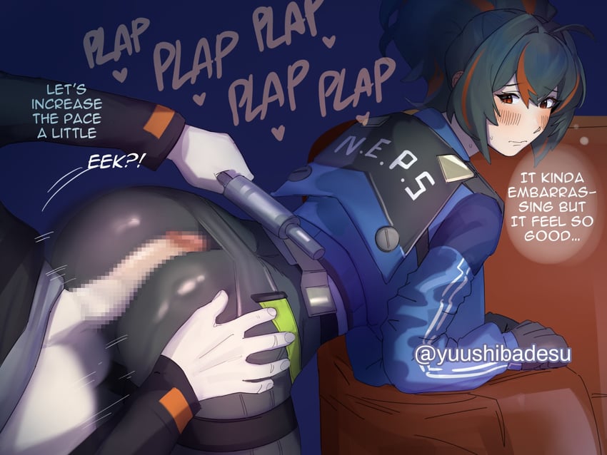 wise and zhu yuan (zenless zone zero) drawn by yuushiba