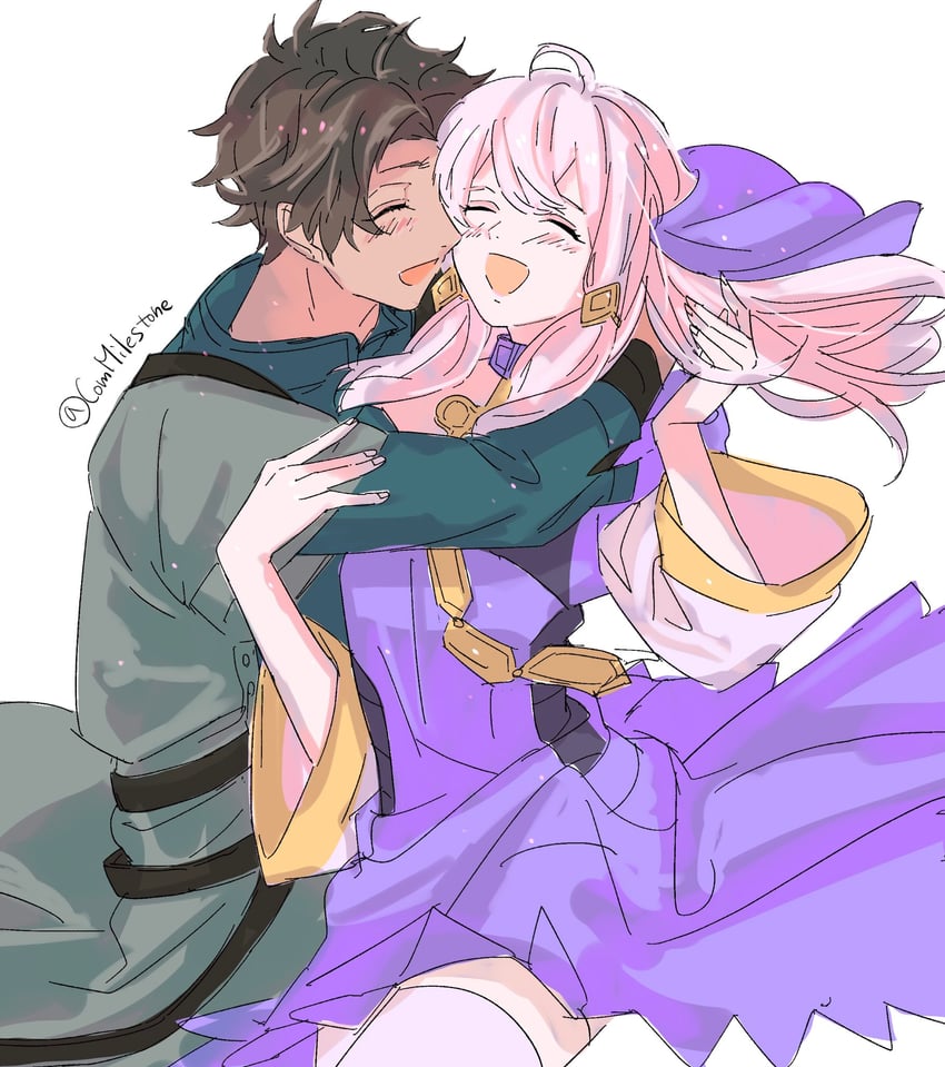 lysithea von ordelia and cyril (fire emblem) drawn by commilestone