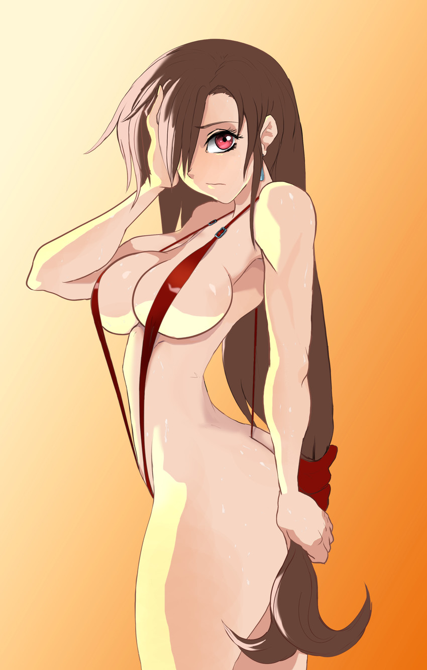 tifa lockhart (final fantasy and 1 more) drawn by xplotter
