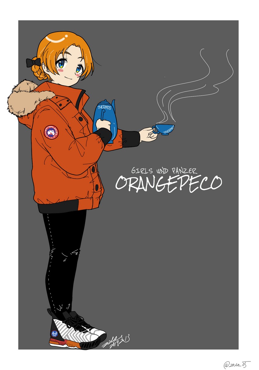 orange pekoe (girls und panzer) drawn by zono_(inokura_syuzo029)