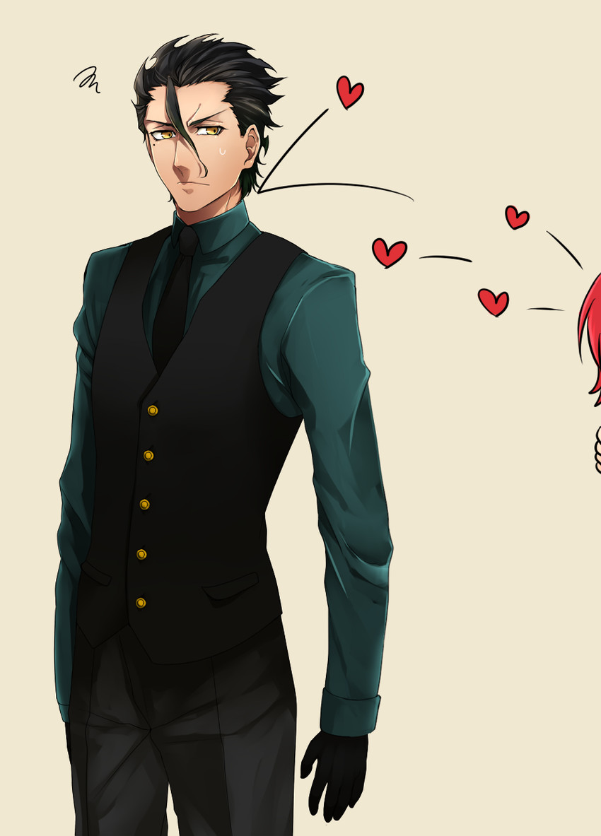 diarmuid ua duibhne and sola-ui nuada-re sophia-ri (fate and 1 more) drawn by nitaka_(fujikichi)