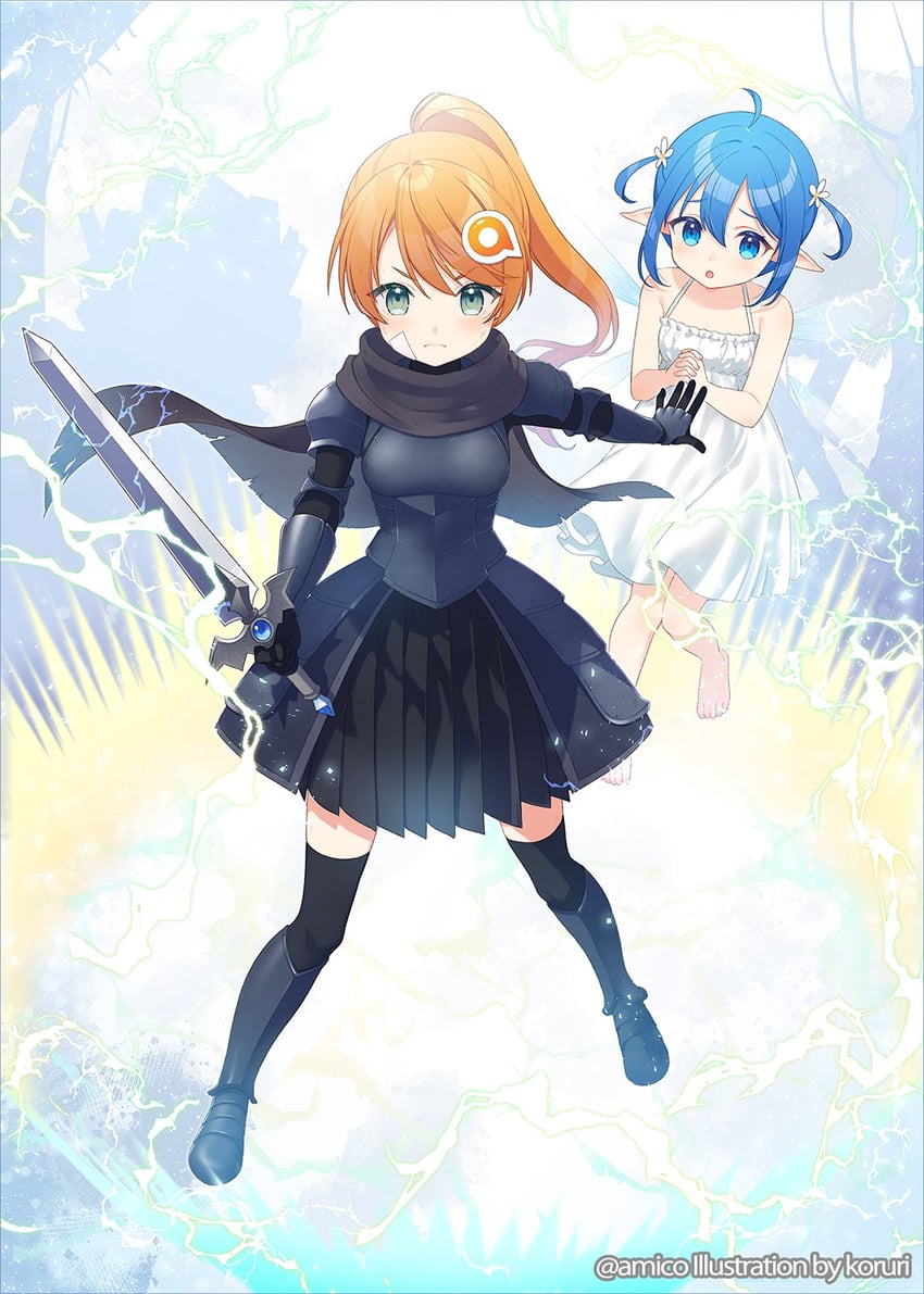 amico and lilco (amiami) drawn by koruri