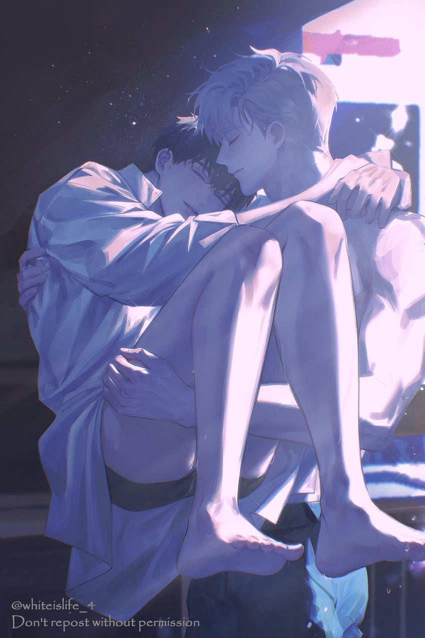 jeong taeui and ilay riegrow (passion) drawn by whiteislife_4
