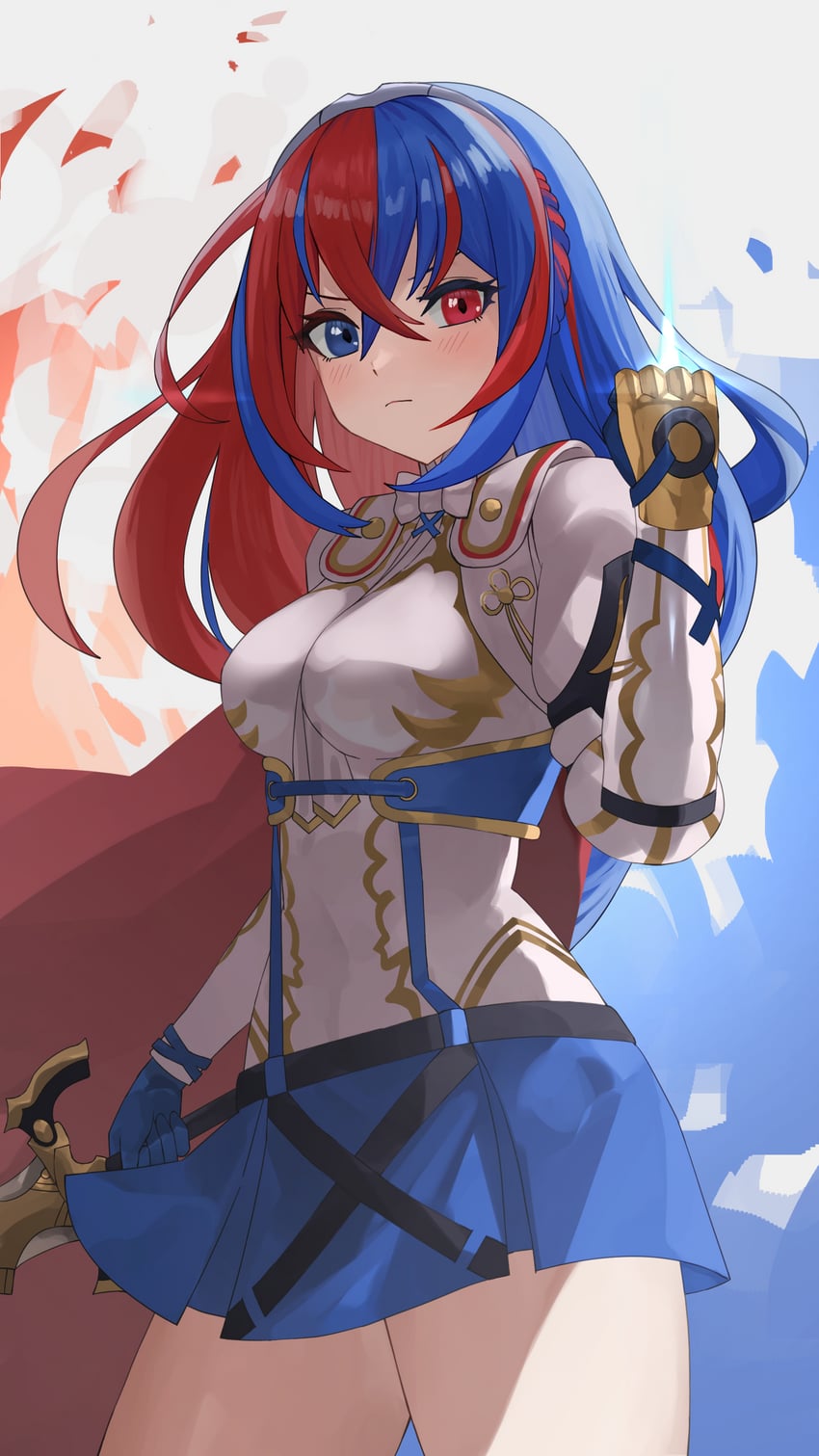 female alear (fire emblem and 1 more) drawn by pearlbbbb