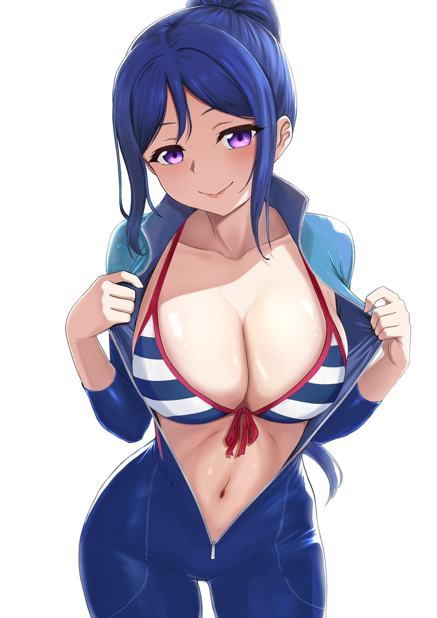 matsuura kanan (love live! and 1 more) drawn by shooter_(l.i.r)