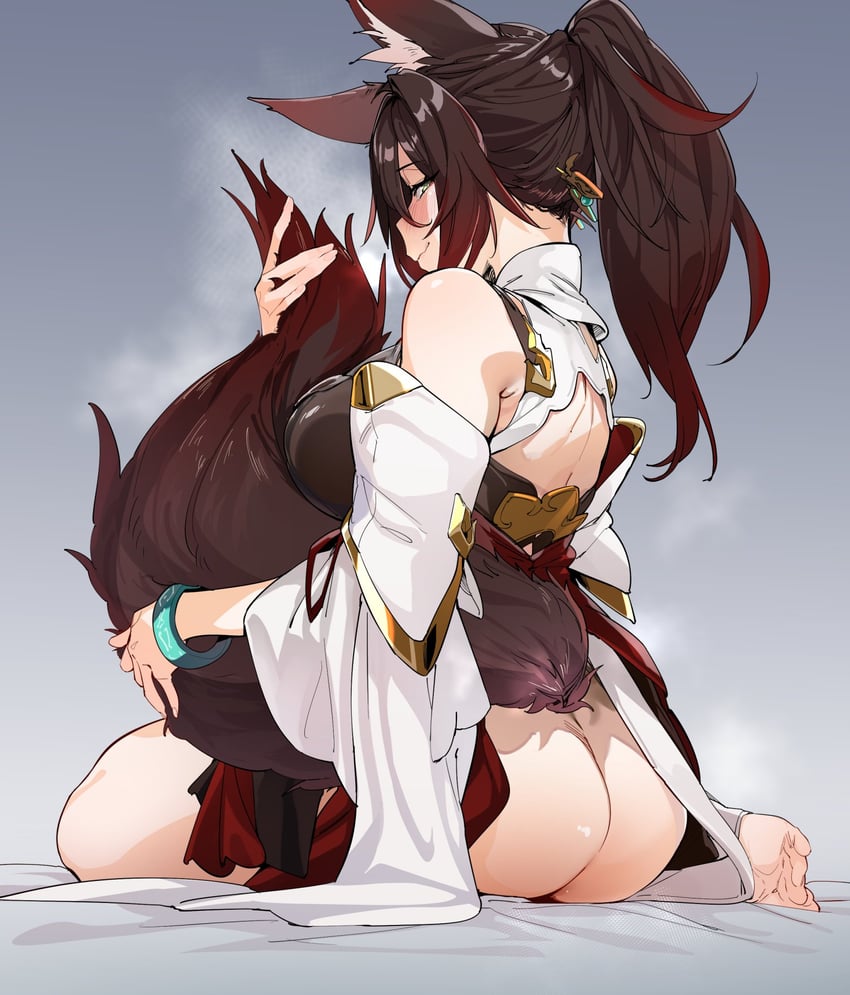 tingyun (honkai and 1 more) drawn by uno_ryoku