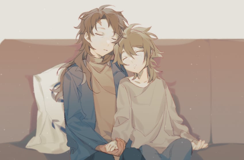 harada minoru and isoi reiji (saibou shinkyoku) drawn by tokiki_(lsqmsukiki)