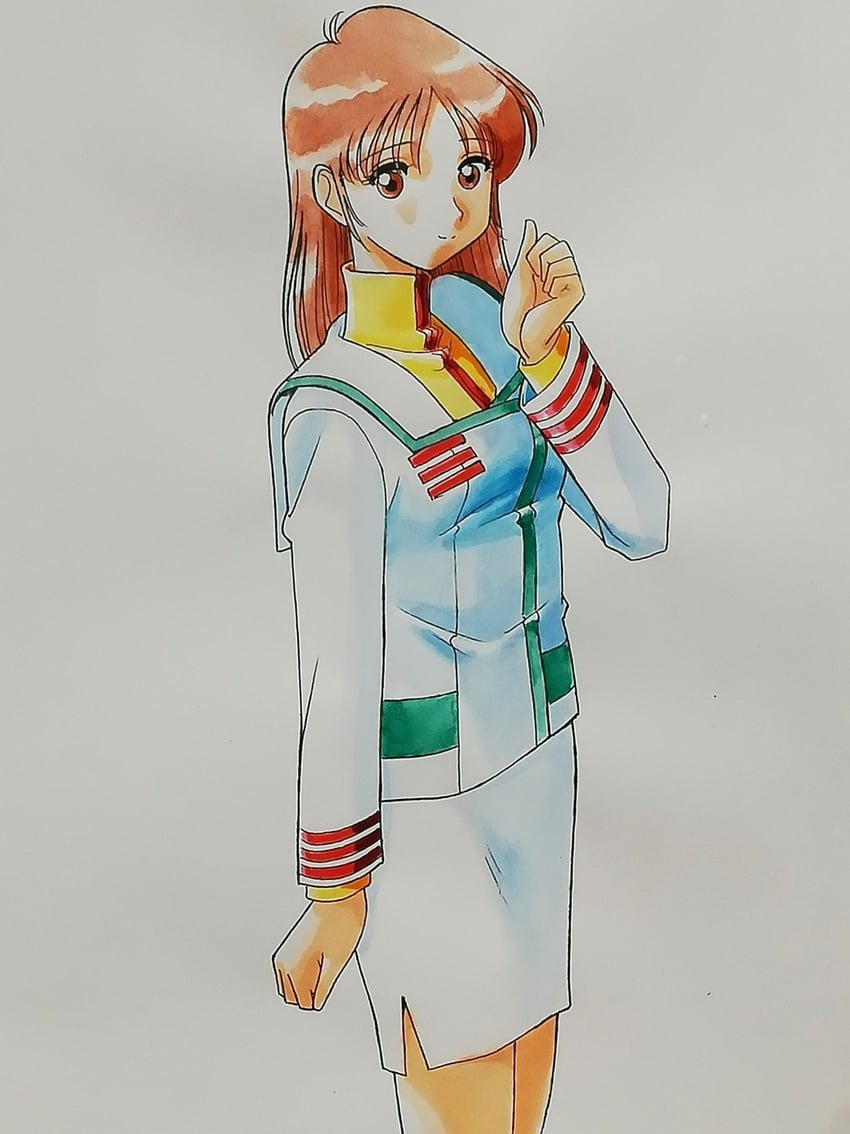 hayase misa (macross and 1 more) drawn by 1080kazuo