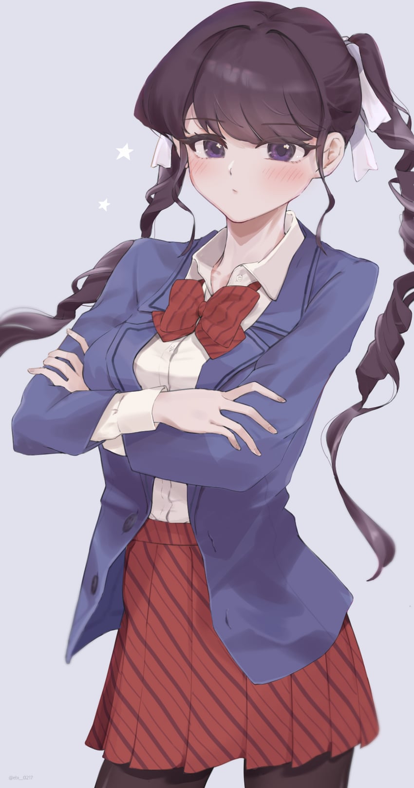 komi shouko (komi-san wa komyushou desu) drawn by ebi_0217