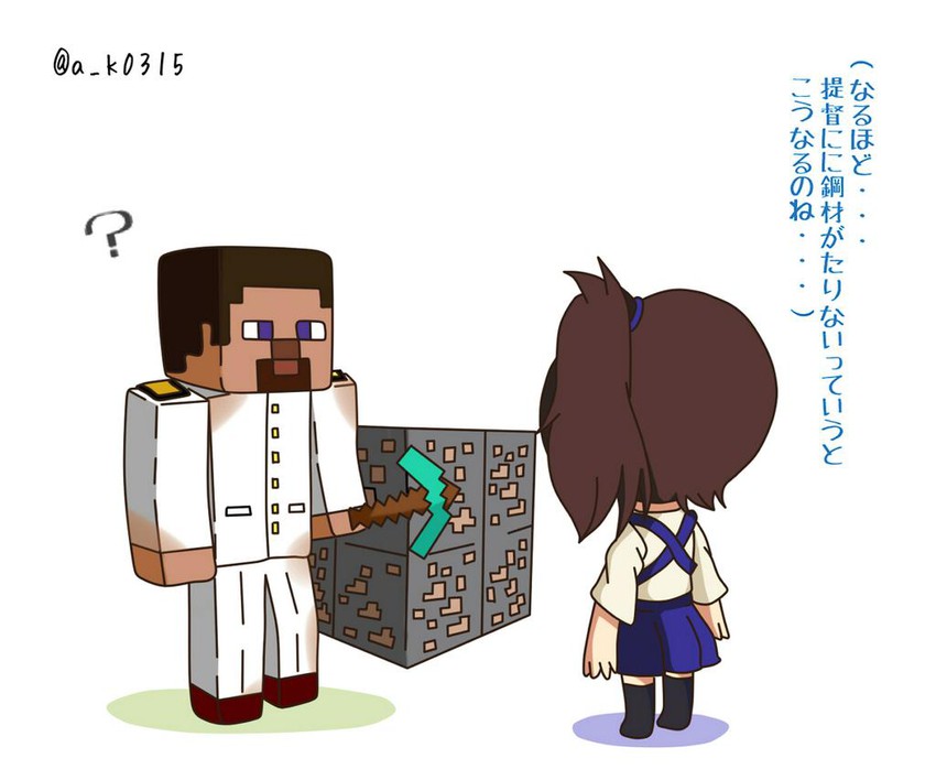 admiral, kaga, and steve (kantai collection and 1 more) drawn by buro_(kikuttyo-1211)