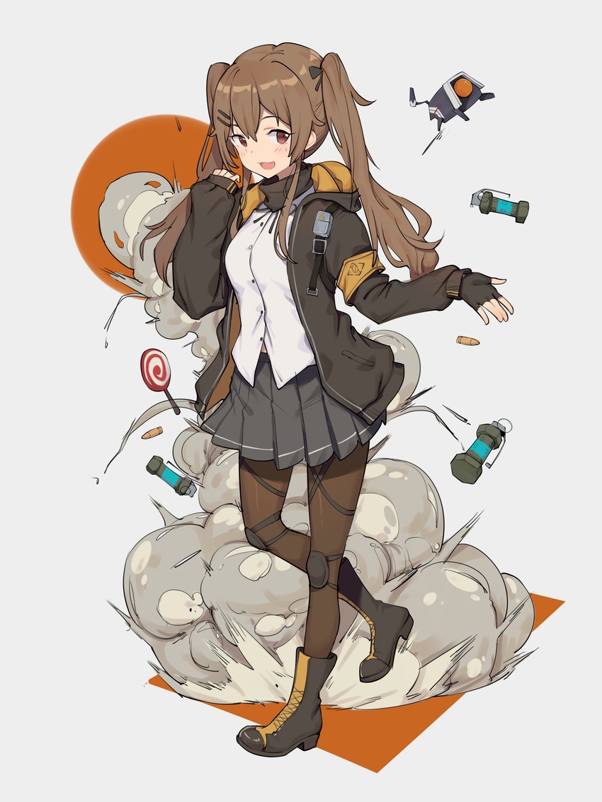 ump9 and dinergate (girls' frontline) drawn by 523_(user_efcm2455)