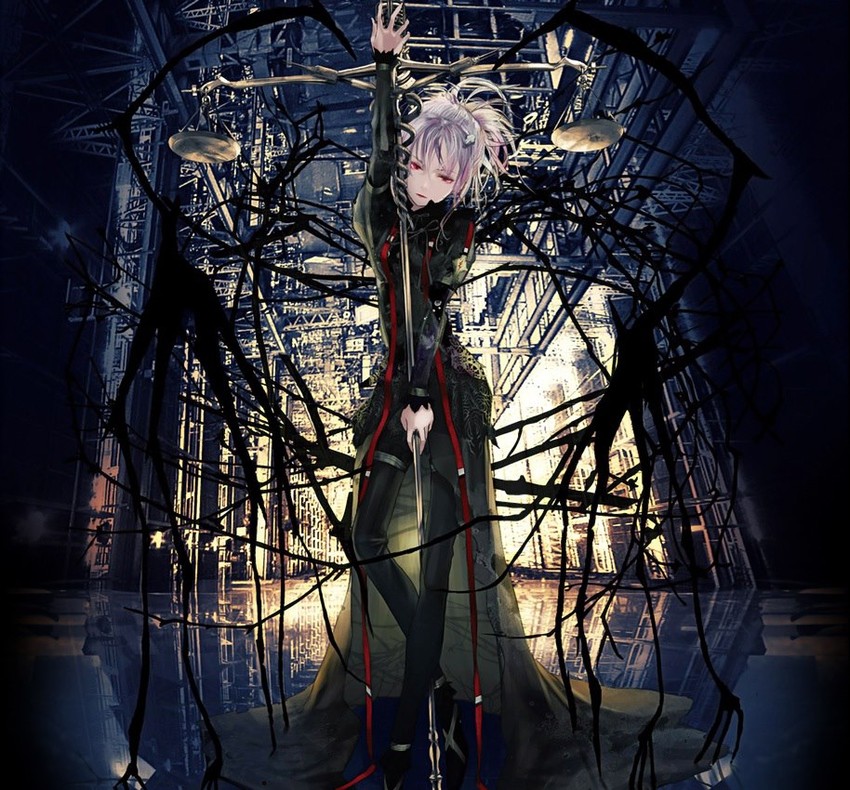 yuzuriha inori (psycho-pass and 2 more) drawn by redjuice