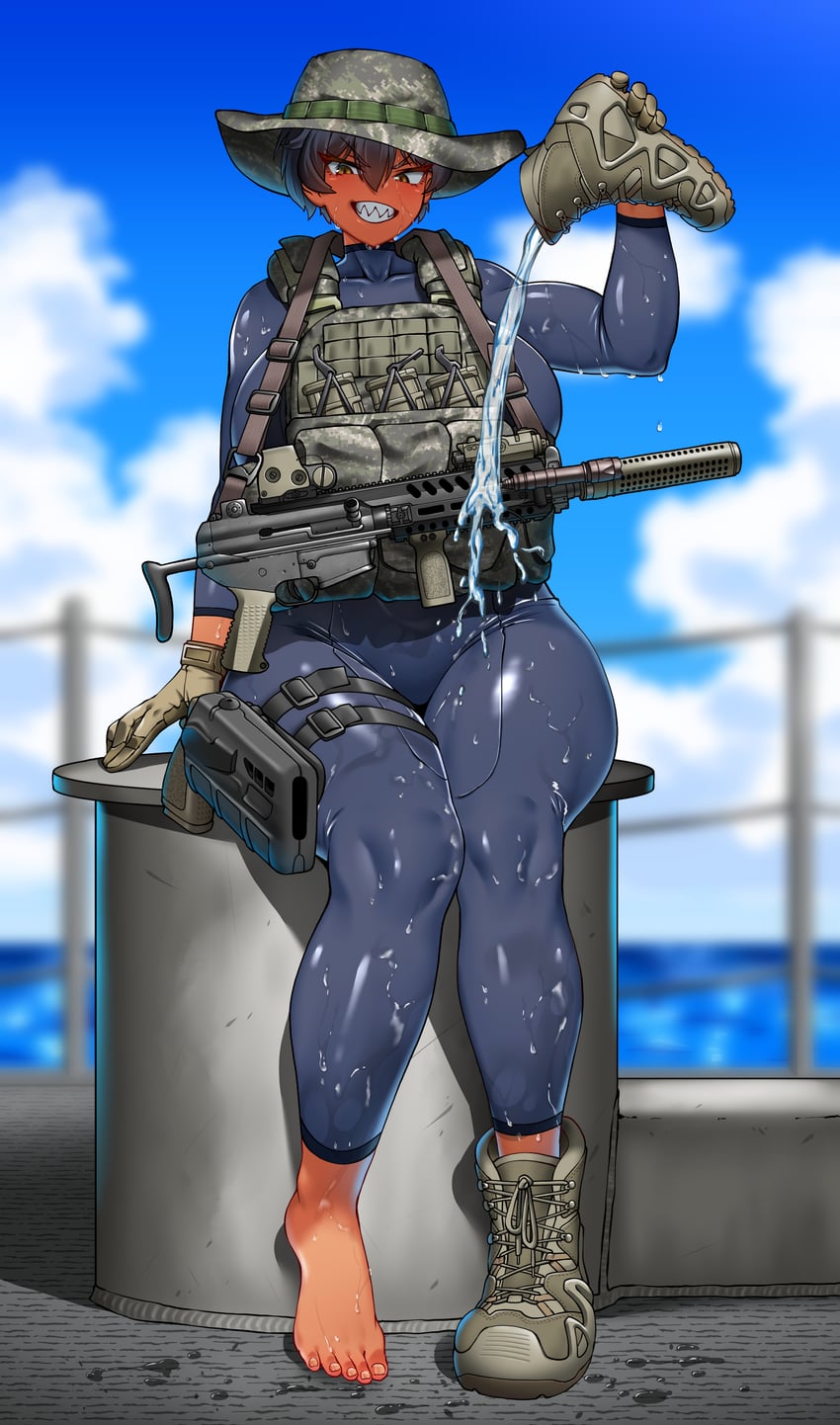 sergeant joo (original) drawn by hitch_(perotoss)
