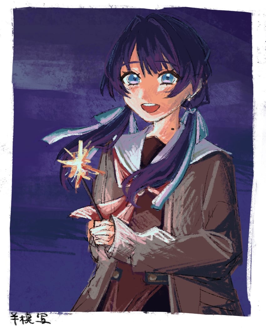 murano sayaka (love live! and 1 more) drawn by stew_youbi