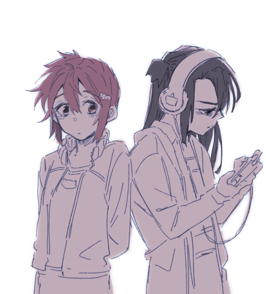 takashima yuuna and koori chikage (yuusha de aru and 1 more) drawn by koyomania