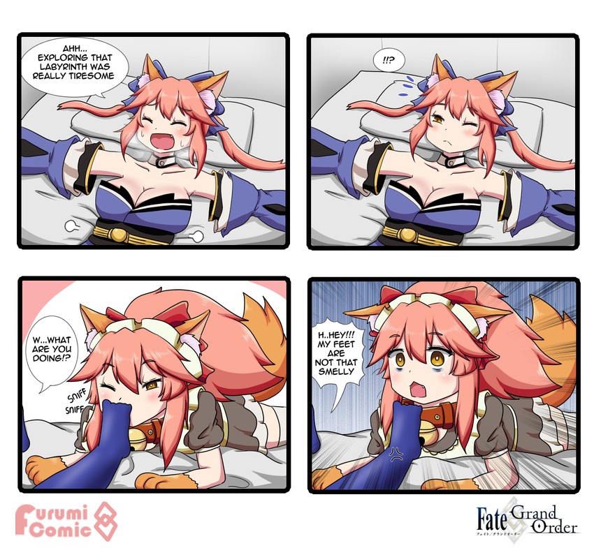 tamamo, tamamo no mae, and tamamo cat (fate and 2 more) drawn by keita_naruzawa