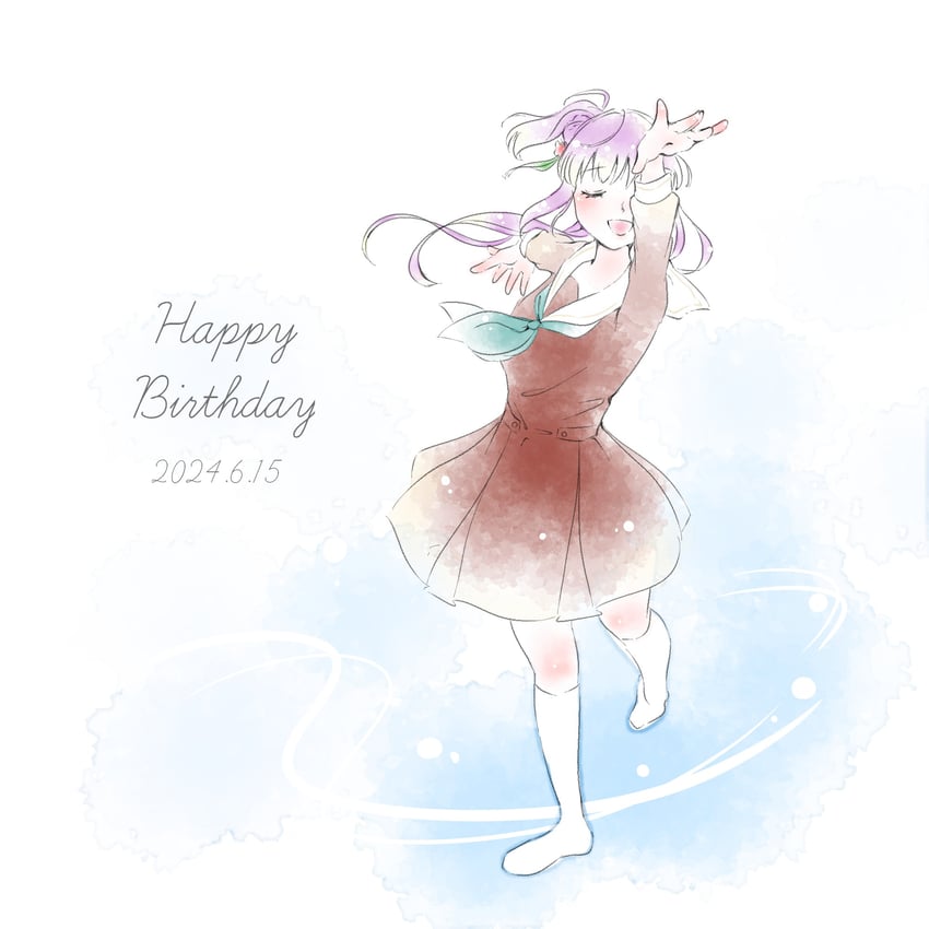otomune kozue (love live! and 1 more) drawn by sakura724r