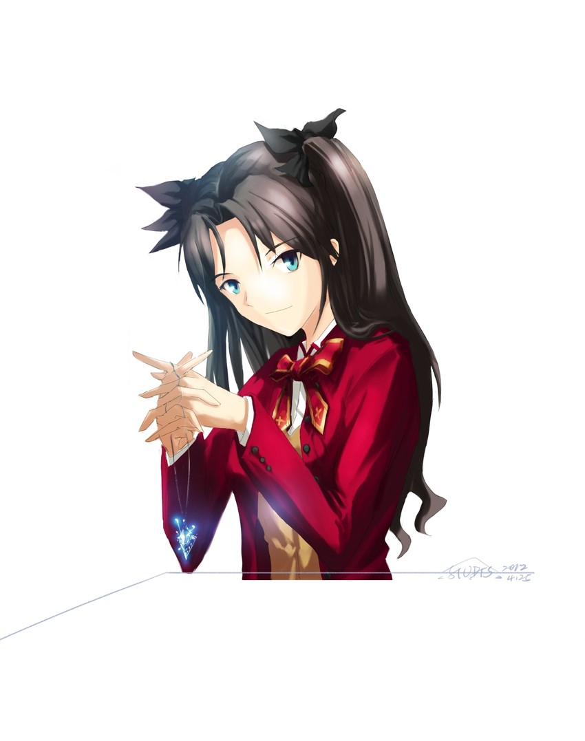 tohsaka rin (fate and 1 more) drawn by stu_dts