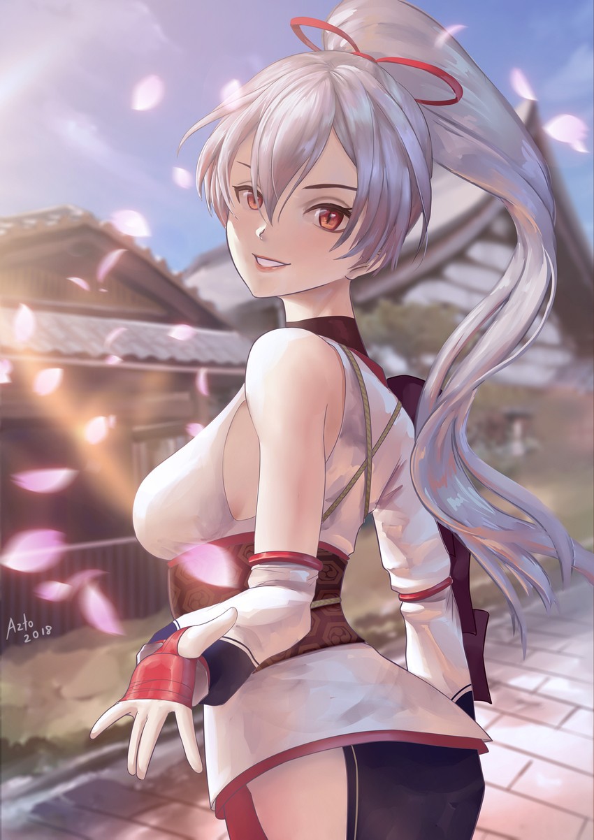 tomoe gozen (fate and 1 more) drawn by aztodio