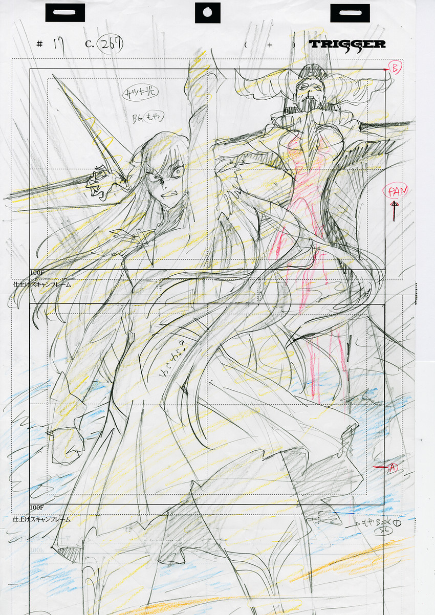 kiryuuin satsuki, junketsu, and kiryuuin ragyou (kill la kill)