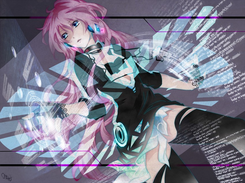 megurine luka (vocaloid) drawn by tyouya