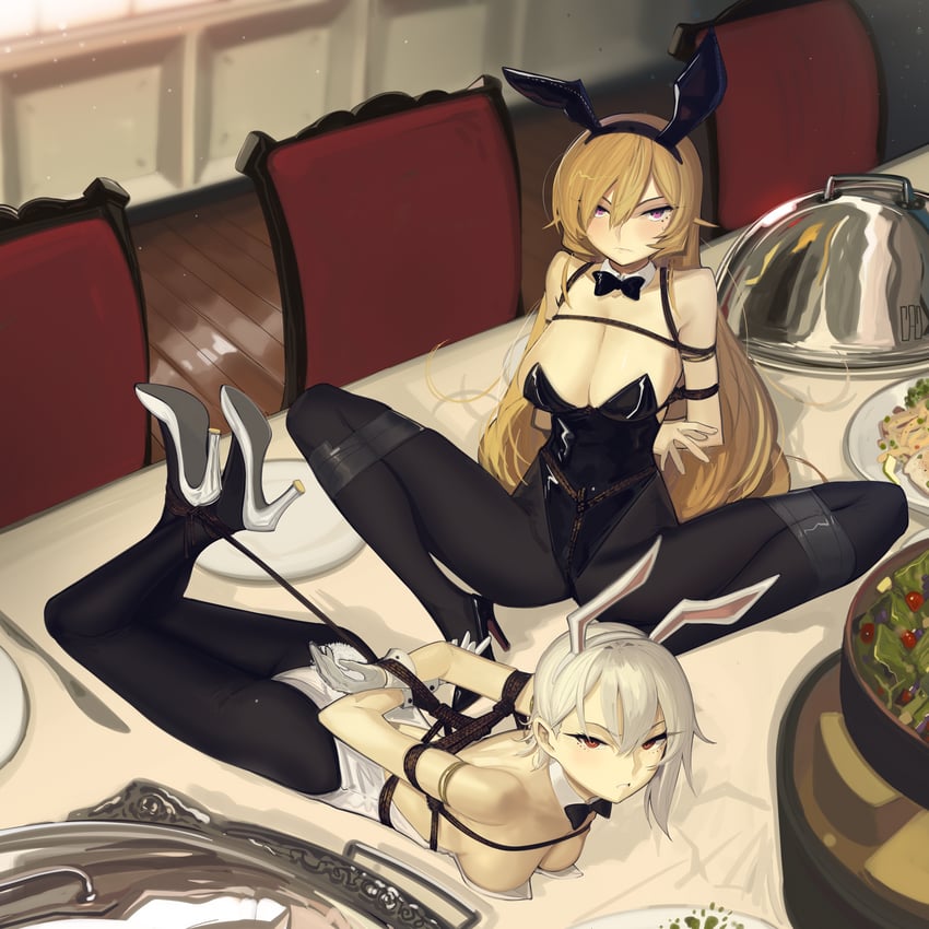nakiri erina and nakiri alice (shokugeki no souma) drawn by cad_(caddo)