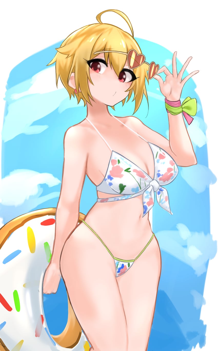 ibuki tsubasa (idolmaster and 2 more) drawn by jinoyou