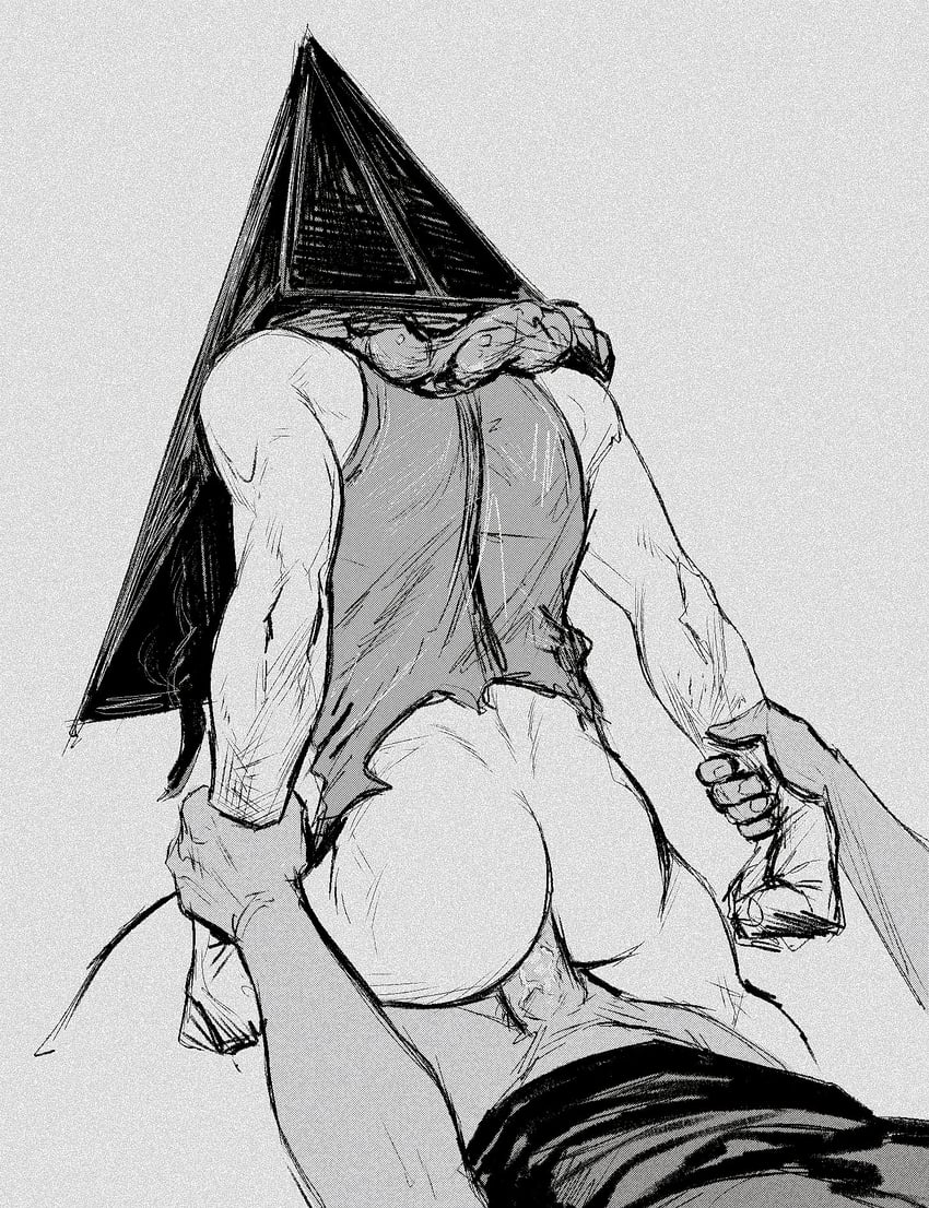 pyramid head (silent hill and 1 more) drawn by smokerichi