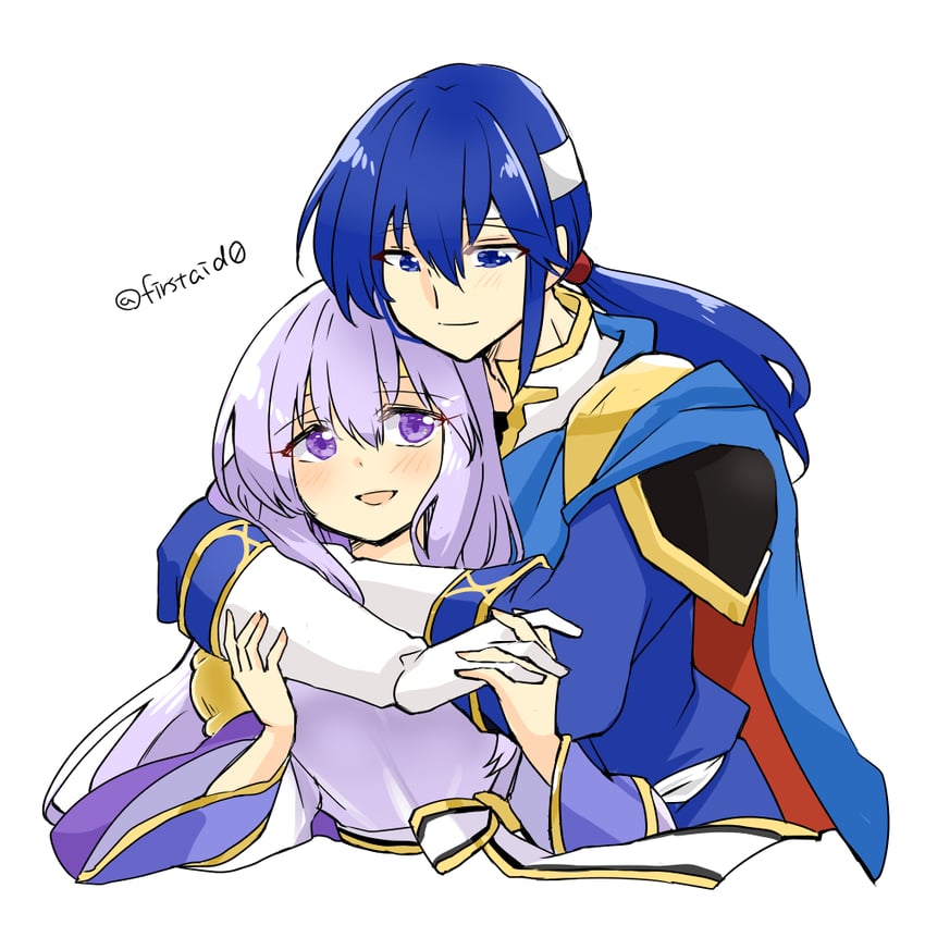 seliph and julia (fire emblem and 1 more) drawn by yukia_(firstaid0)