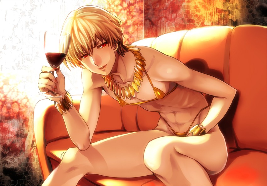 gilgamesh (fate and 1 more) drawn by riko_(k_riko)