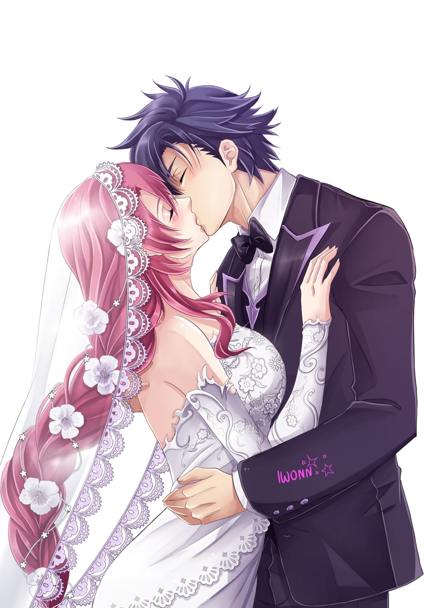 rean schwarzer and emma millstein (eiyuu densetsu and 1 more) drawn by iwonn_(pixiv943160)