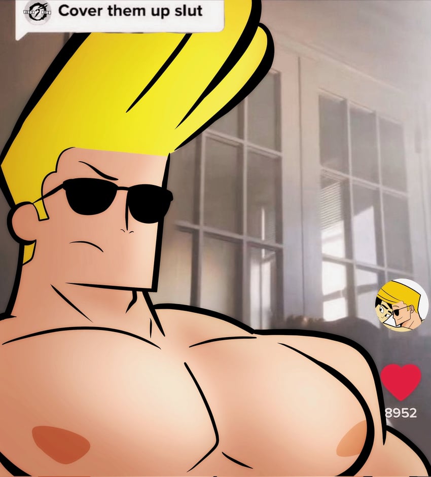 samurai jack and johnny bravo (samurai jack and 2 more) drawn by vispa_king