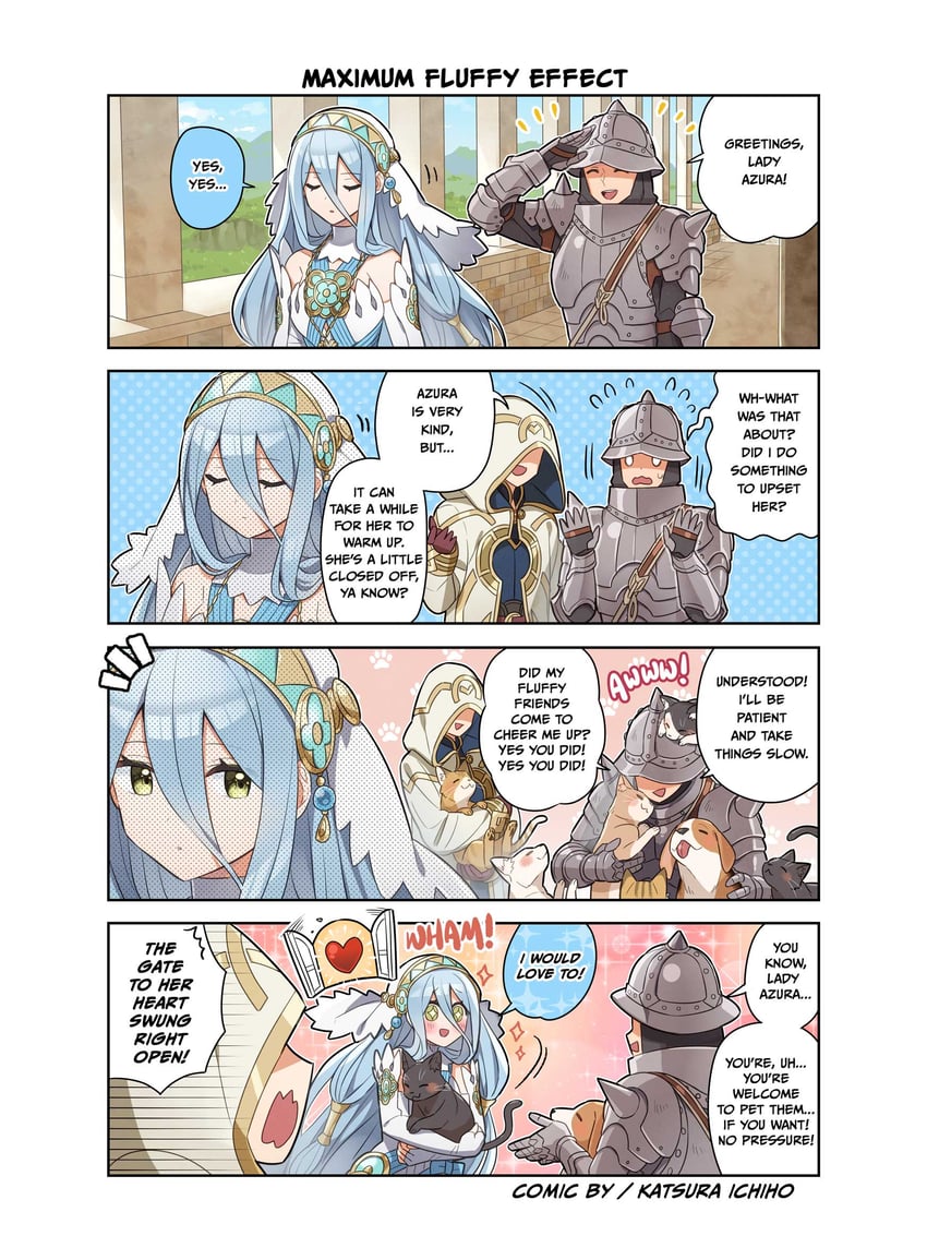 azura, kiran, male kiran, and gatekeeper (fire emblem and 3 more)