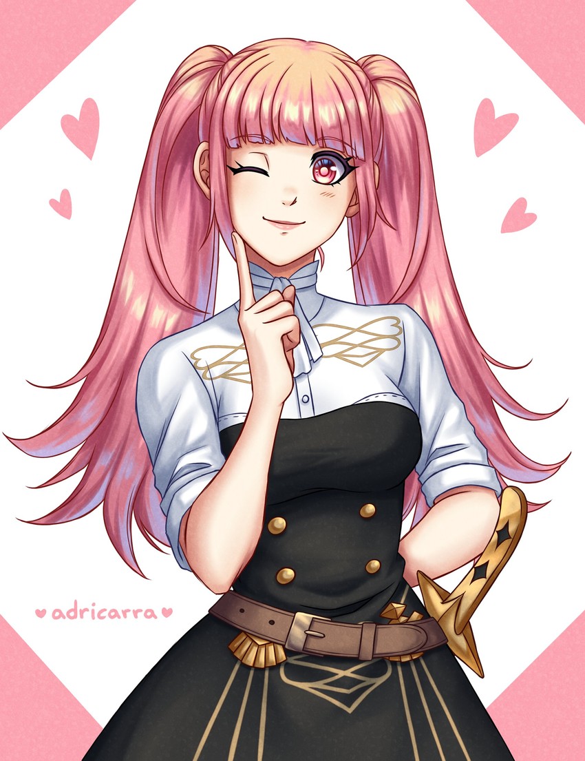 hilda valentine goneril (fire emblem and 1 more) drawn by adricarra