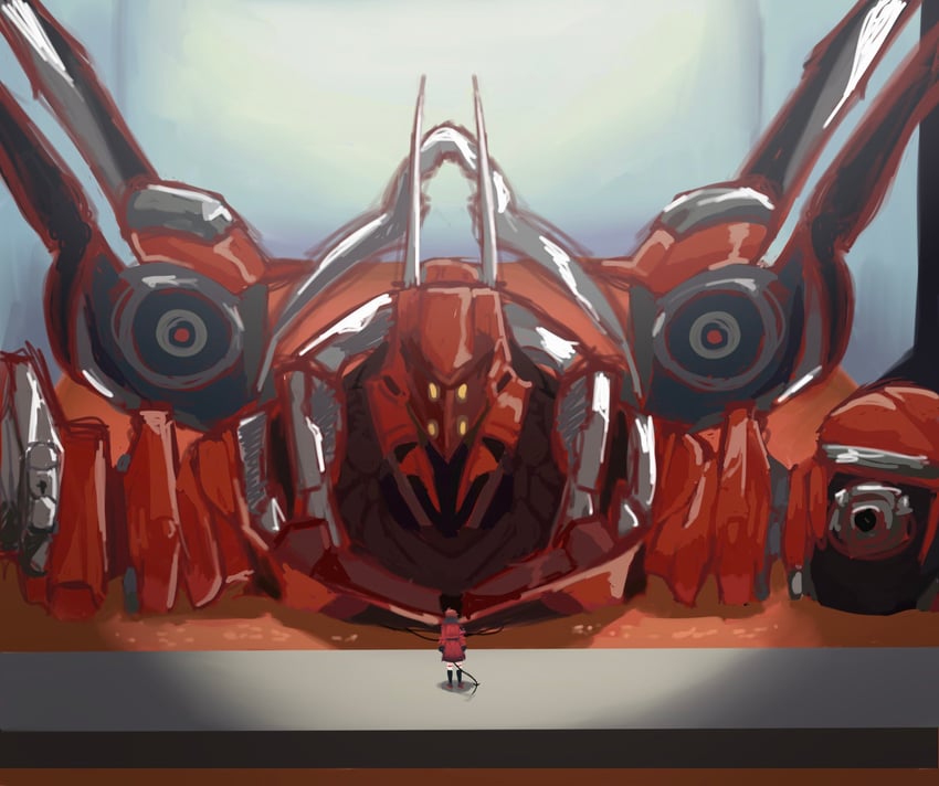 machina x flayon and r-trus (neon genesis evangelion and 2 more) drawn by pandagyarl7878