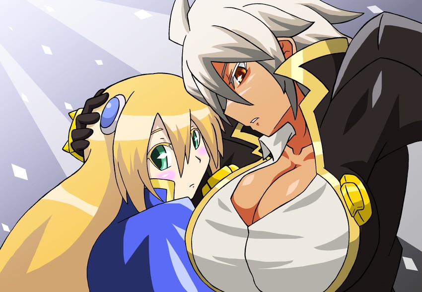 noel vermillion and bullet (blazblue and 1 more) drawn by buti-yu